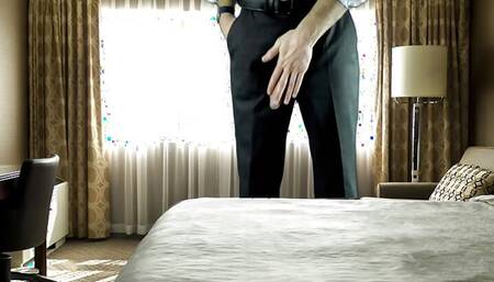 Jacking Off In The Hotel Room Before The Seminar (Fantasy) DIRTY DADDY VIDEO