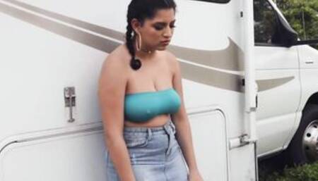 Family Road Trip Cock Scene With Gabriela Lopez, Johnny Love - Brazzers Official