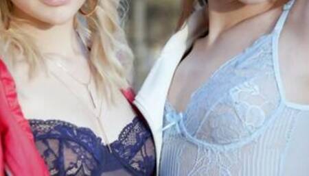 TUSHYRAW Lika & Stella need a huge cock to fill their tight holes