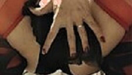 Pissing My Panties and Skirt - Goth Fetish