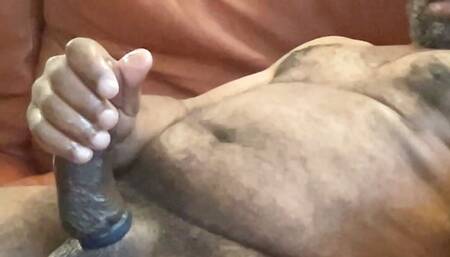 Long wank and cum