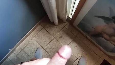 jerking off before work