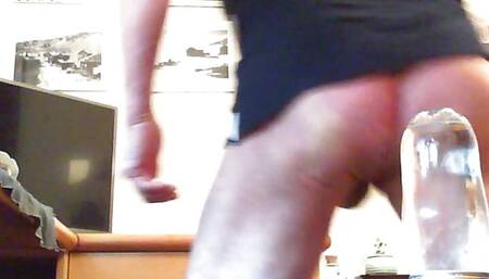 Big bottle in my ass