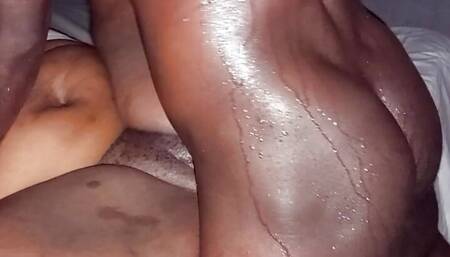 My favorite black dick hitting my pussy real strong