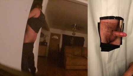 Straight daddy blown at glory hole