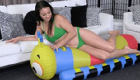 Indica Jane: Humping Mr Winks the Inflatable Caterpillar - mp4 hd