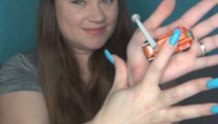 Holding Objects In My Beautiful Hands Part 2 (MP4) ~ MissDias Playground