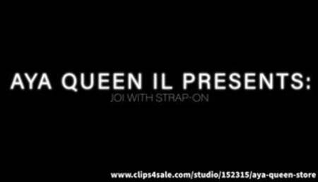 Follow my instructions slave STRAPON JOI