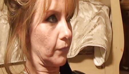 Mature lesbians have hot sex with pussy licking and a great strep on dildo