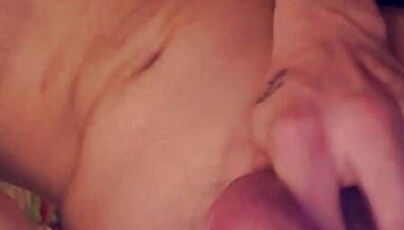 Small handjob with a cookring