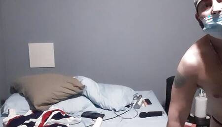 Smooth ass machine pounded, good music and a dildo fuck for this masculine fem bottom bitch