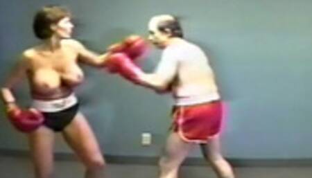 42DD Breasts Sway With Each Devastating Blow Landed-Blake vs Bill