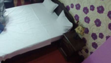 Slutty milf lacking sex fuck mature man in a hotel room