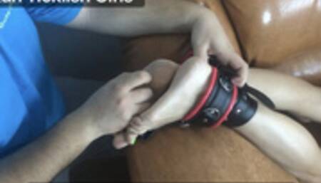 Beautiful milf Malina's first tickling experience part 3 540