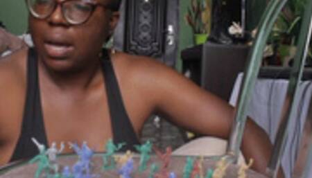 Giantess tasteful selection of tiny men