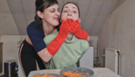 After I feed Alanna I will feed you