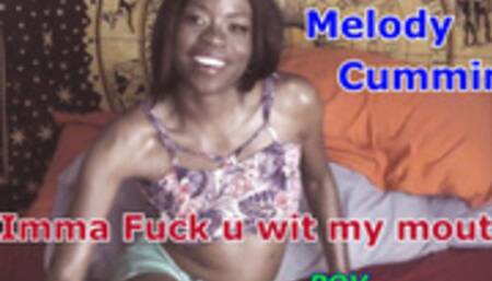 Melody Cummings Sucks cock and gets cum blasted