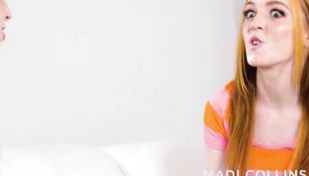 MOMMY'S BIMBOS - Lusty Red Head cougar Wants To Eat Her Step Daughter's Redhead Twat