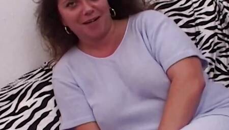 A curvy German lady having some fun in POV with her dude