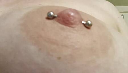 My new nipples piercing