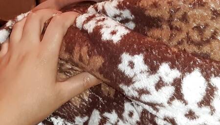 My stepsister fucks under the covers because she is shy