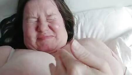 tits slapping and nipples twisting
