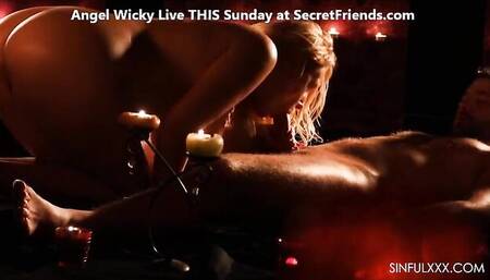 Bonny Angel Wicky - big tits action - Secret Friends