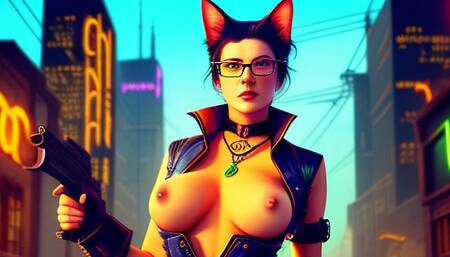 Caitlin Explores the Rooftops of London, a Steampunk Fantasy