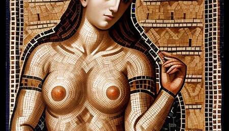 Roman Mosaics of Four Erotic Women
