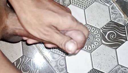 Hand job washroom muth with soap