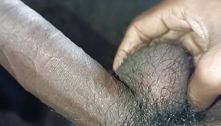 Indian boy risky outdoor masterbating and dirty talk with girlfriend
