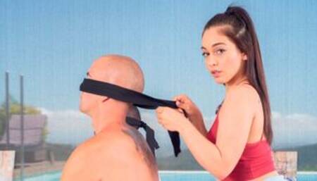 Sensual brunette Ginebra Bellucci gets fucked in DP mode