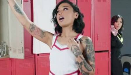 Fucking The Locker Room Perv Clip With Honey Gold, Kaylani Lei - Brazzers Official