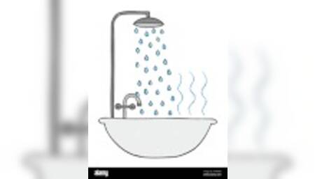 Me in the shower