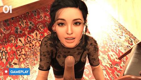 EP1: BLOWJOB CUM IN MOUTH Audition by the Hostess - Tune in to the Show