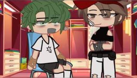 Micheal and Deku have fun~