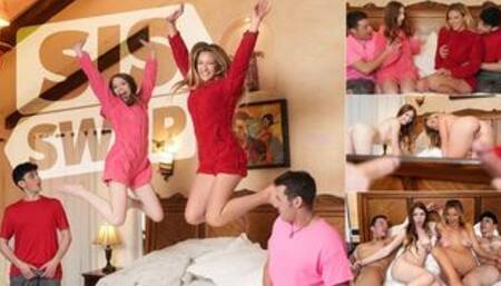 Wingman Step Brother Fucked his Step Sister's Pussy and he liked it - SisSwap