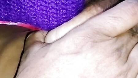 Sensual nipple sucking