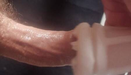 Playing with my cock