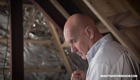 Heavenly fancy bit at cock sucking dirt