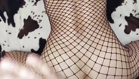 Sexy milf in erotic lingerie - pov anal