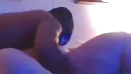 2 dildos 2 holes with  DuhliciousBBW and her favorite slut