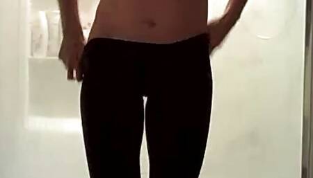 Wife shows off body