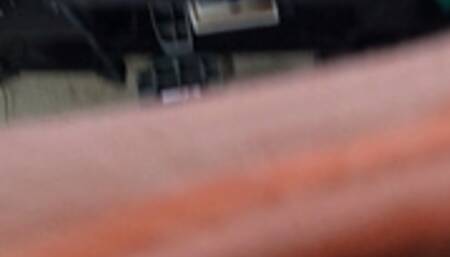 Unaware Giantess Working out with Teeny POV