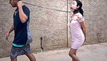 Exercising Their Bondage Slave (high res mp4)