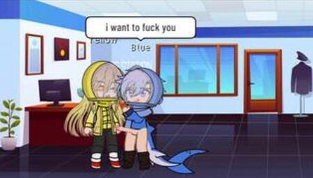 Blue fucks yellow but gets caught (sex request open choose a character from the video