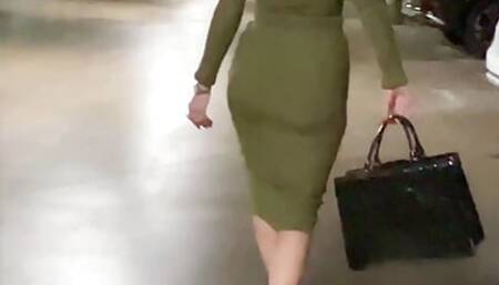 Walking exposed in public