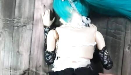 I fucked the sexy baby girl doll again after buy her hot outfit