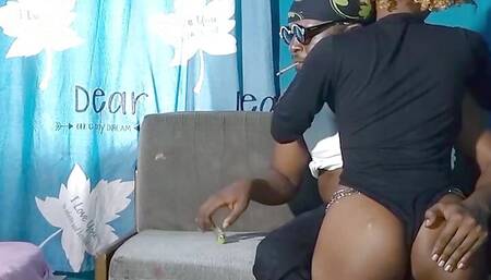 Foreplay With African Teen