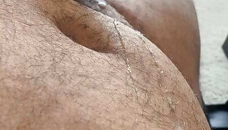 Cumming hard on the couch